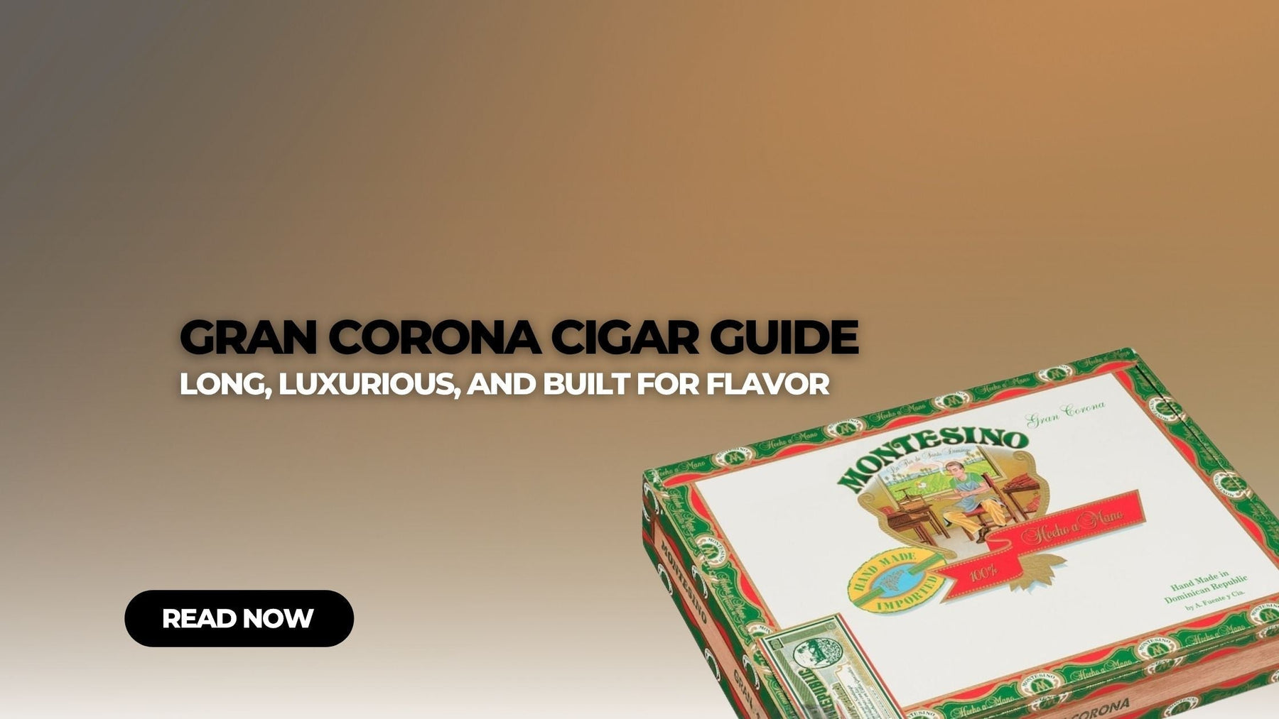 Gran Corona Cigar Shape Guide