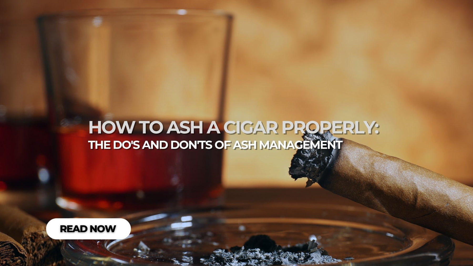 How to Ash a Cigar Properly