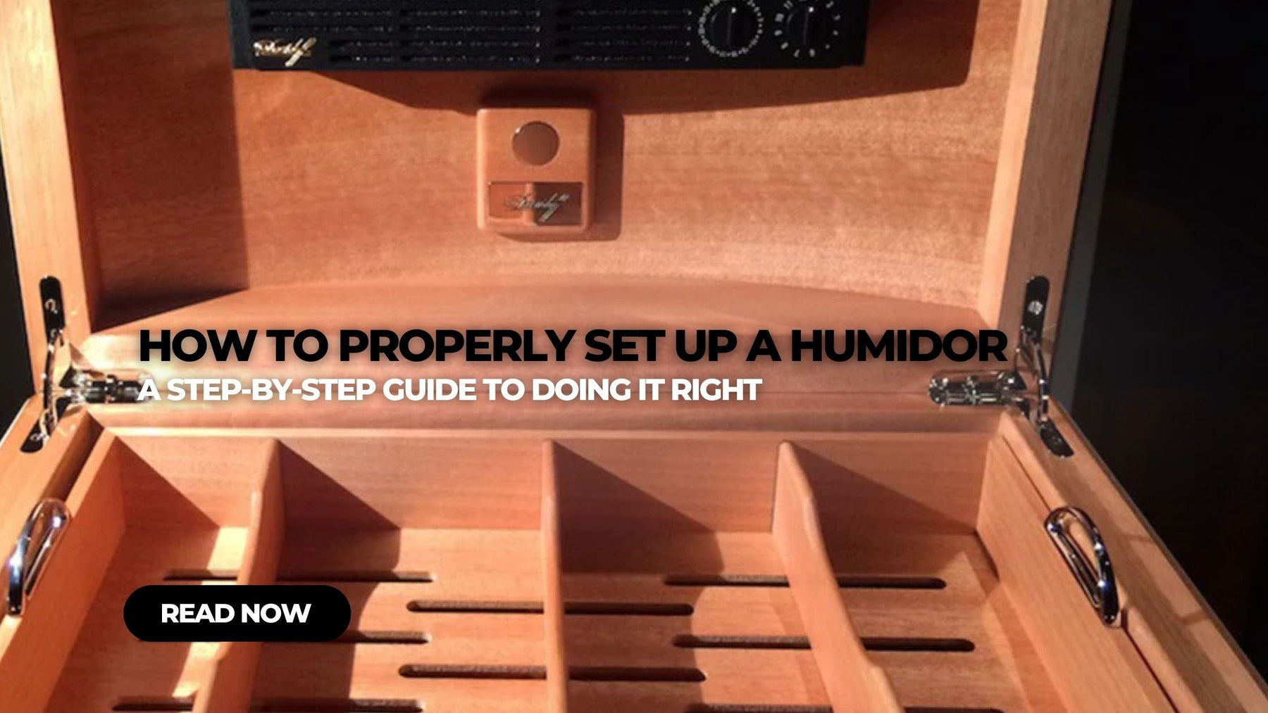 How to Properly Set Up a Humidor