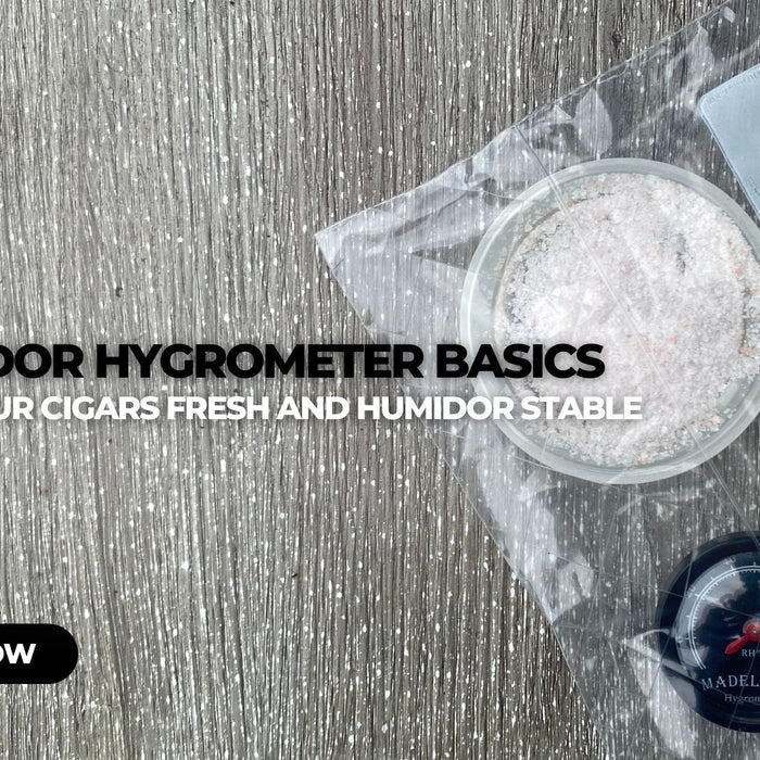 Humidor Hygrometer Basics
