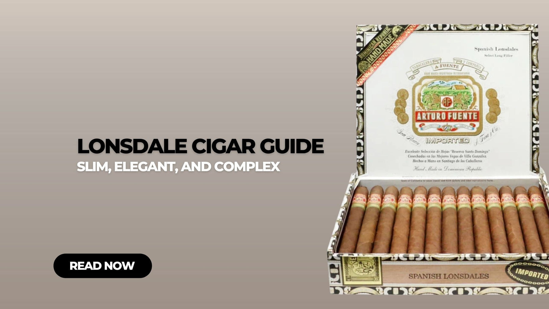 Lonsdale Cigar Shape Guide