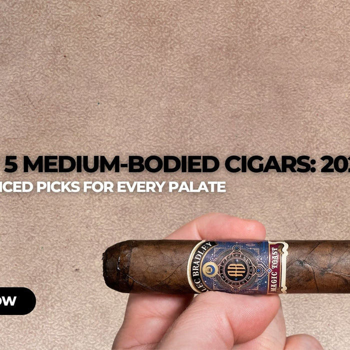Top 5 Medium-Bodied Cigars