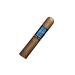 A single ACID Kuba Kuba by Drew Estate cigar, featuring a brown wrapper and a distinctive blue and black band, is displayed against a white background.